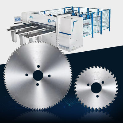 شراء Industrial Grade TCT Circular Saw Blade with High Life Span for Cutting Melamine and Customized Teeth Per Inch online manufacture