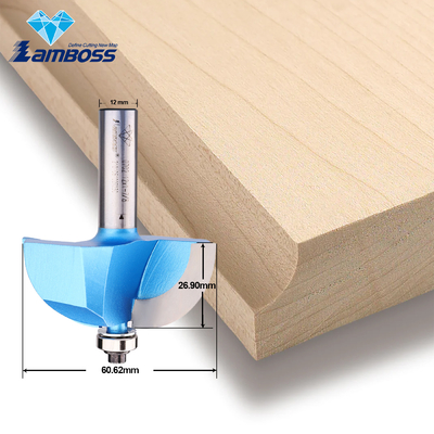 Lamboss 1/2 Chamfer Router Bit Milling Cutter أدوات لقطع الخشب كوف بيت مع محمل