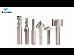 مقاطع PCD للوصلات للمواد الخشبية Cnc Router Bit